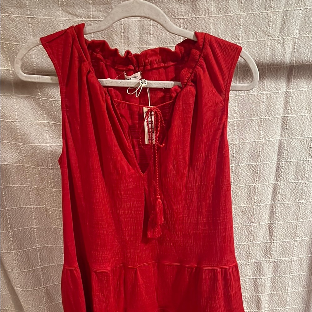 Max Studio Red Mini Dress